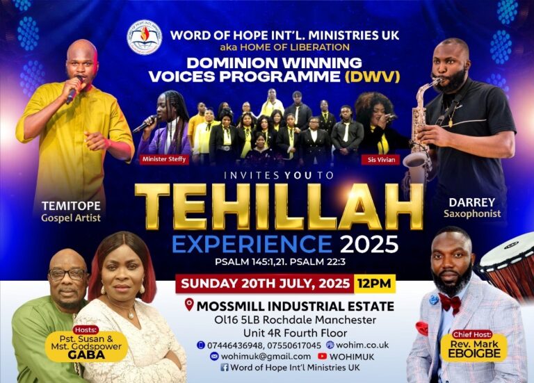 TEHILLAH EXPERIENCE- 2025